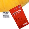 thumbnail image 1 of Emoji Cheese Smile Face Emoticon Cojín Relleno Felpa Suave Almohada, Certificado Oficial, EvZ EvZ, 1 of 2