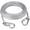 10M, variant on 2mm Thick Plastic Coated Steel Wire Heavy Duty Cable Wire Rope Clothesline Laundry Rope Portable Windproof Clothes Ropes
