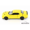 thumbnail image 2 of 2018 Dodge Challenger SRT Hellcat Widebody Hardtop, Yellow - Showcasts 79350/16D - 1/24 scale Diecast Model Toy Car (Brand New but NO BOX), 2 of 3