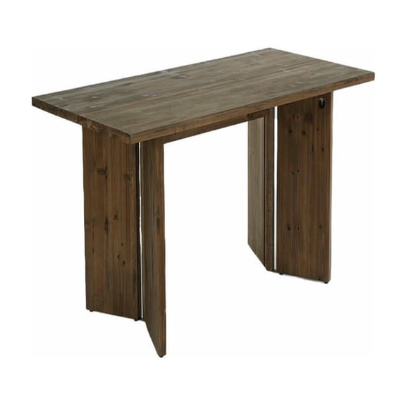 YYAo 63Inch Farmhouse Wood Rectangular Kitchen Table for 4-6, Dining Room Table for Kitchen, Dining Room, Living Room, Brown