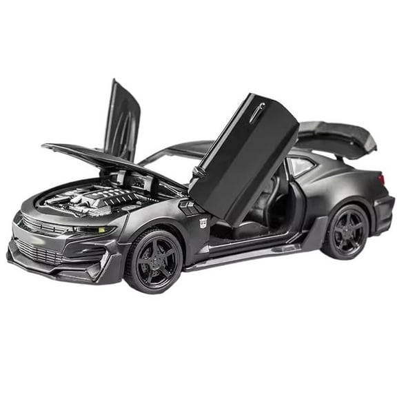 MAE 1/24 bee Sports Car 1/36 Alloy Miniature Scale Model Metal Diecast Vehicles Sound Light Collection Children Toy for boy gift