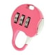 thumbnail image 4 of Mini cerradura de combinación candado de 3 dígitos antirrobo cerradura de código de aleación de zinc para taquillas maletas equipaje rosa, 4 of 4