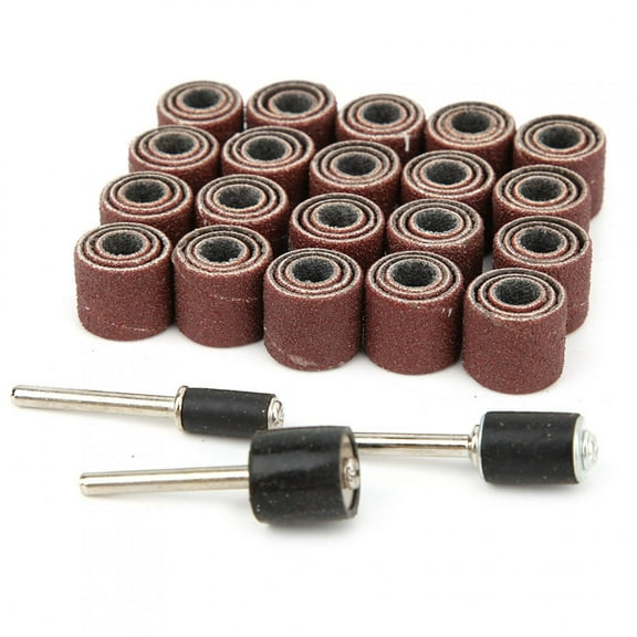 33 Pcs Sanding Band Set Metal Plastic Wood Grinding Polishing Tool Drum Sander Rawiri