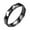 Black, variant on Rings Vegetarian Ring Steel Ring Fashion Korean Version Of The Batch Of Flowers Ring Hand Jewelry Gold Silver And Black No 6 13, 5.44 cm, Silver