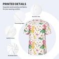 thumbnail image 5 of Fotbe Cute Baby Dinosaurs Baseball Jersey Shirt for Men and Women, Casual Short Sleeves Button Down T-Shirt-Medium, 5 of 9