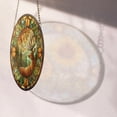 thumbnail image 4 of Autumn Deer Faux Stained Glass Suncatcher, Forest Animal Window Decor, Rustic Cabin Fall Sun Catcher, Woodland Wildlife Window Hanging, Stained Glass Ornament 2025, Holiday, 4 of 6