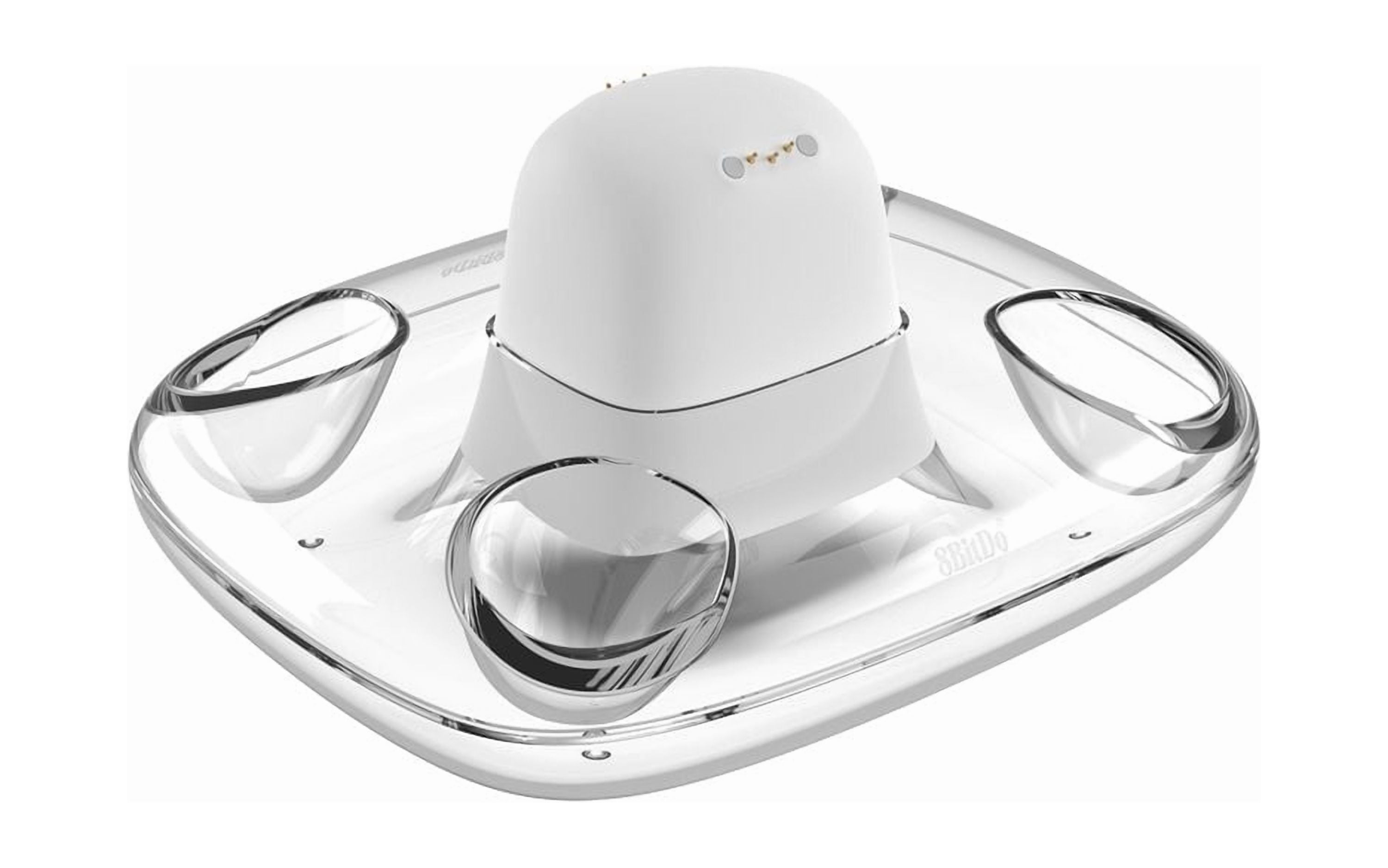 Station de chargement double 8BitDo pour manettes sans fil Xbox - Blanc