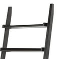 thumbnail image 4 of Colella 2-shelf Writing Ladder Desk Cappuccino, 4 of 6