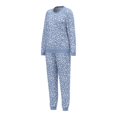 thumbnail image 3 of Pijama Secret Treasures Talla G Manga Larga Estampado Azul, 3 of 4