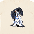 thumbnail image 4 of Inktastic Tri Color King Charles Spaniel Boys or Girls Toddler T-Shirt, 4 of 5