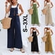 thumbnail image 2 of Ropa de mujer popular europea y americana, estilo casual con tirantes de color sólido para mujer., 2 of 6