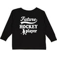 thumbnail image 3 of Inktastic Future Hockey Player Boys Sports Boys Long Sleeve Toddler T-Shirt, 3 of 5