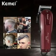 thumbnail image 2 of Men's Complete Hair Cutting Kit Rechargeable Electric Precision Trimmer Kit Cord/Cordless Grooming Kit Hair Styling Shears Secure Fit Guide Combs Haircut Kit, 2 of 6