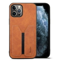 iPhone 12 Wallet Case, iPhone 12 Pro Wallet Case, Dteck Slim Credit Card Slot Holder Case PU Leather Wallet Case for Apple iPhone 12 / iPhone 12 Pro 6.1 inch 2020, Brown