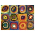 thumbnail image 1 of Global Gallery's 'Squares with Concentric Circles' By Wassily Kandinsky Unframed Giclee on Paper Print, 1 of 2