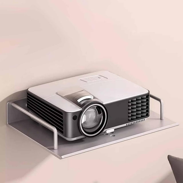 BELOVING Support Mural pour Projecteur Étagère Support de Projecteur pour Haut-Parleur Chambre 28.5x24cm