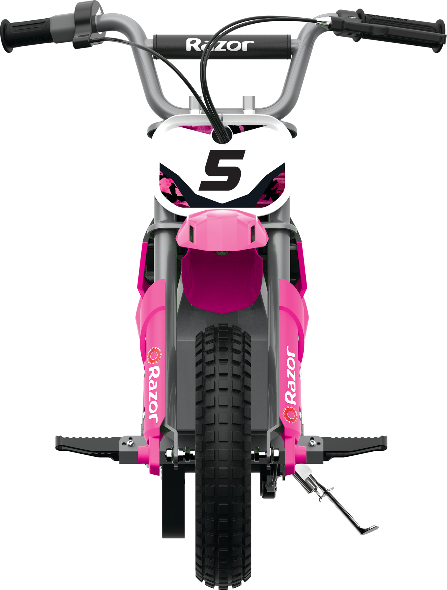 Razor Dirt Rocket MX350 - Pink, up to 14 mph, 24V Electric-Powered Dirt Bike for Kids 13+ - image 8 of 10