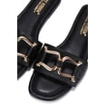 thumbnail image 3 of Cape Robbin ALANI Flat Classic Slip-On Comfort Slide Sandals Black, 3 of 4