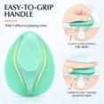 thumbnail image 5 of Dermaplane Glo Lighted Facial Exfoliator - Non-vibrating And Includes 6 Replacement Heads, White/rose Gold, 5 of 5