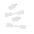 thumbnail image 4 of 300pcs Adhesive Label Stickers Jewelry Price Blank Label Tag Square Shape Ring Price Tag Necklace Bracelat Price Labels Price Display Labels Tags for Store Mall Office Use White, 4 of 8