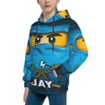 thumbnail image 2 of Kids NinJago Pullover Hoodies Unisex 3D Printed Hoodie Sweatshirt for Boys Girls, 2 of 5