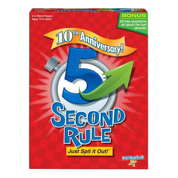 10e anniversaire de la deuxième règle Jeu de société famille / fête