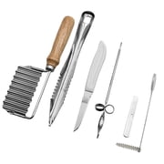 Norpro 5pc Fruit & Vegetable Garnishing Decorating Tool Set
