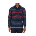 thumbnail image 2 of Nautica Mens Stripe Pullover Sweater, Blue, X-Large, 2 of 4