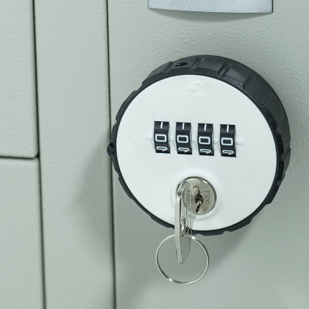 Bloqueo de código digital Gabinete de cámara de bloqueo de código Combinación de código digital Práctico estuche de aleación de zinc Bloqueo seguro de contrase?a de 4 dígitos con llaves,(26 mm) LingWen 8390615929523