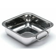 thumbnail image 2 of HUBERT Balti Dish Square Stainless Steel - 6" L x 6" W x 2 1/4" H, 2 of 5