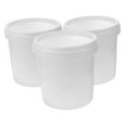 thumbnail image 6 of Hemoton 3pcs Food Grade Buckets Kitchen Storage Buckets With Lids For Car Washing And Outdoor Activities Heavy Duty Plastic Pails For Paint Industrial Food 1 L, 6 of 8