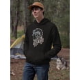 thumbnail image 2 of Zodiac Sign Aries. Hoodie Men -Image by Shutterstock, Male 3X-Large, 2 of 4