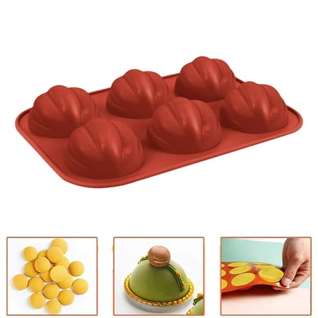 

CYMMPU Silica Gel Cake Mould Clearance Half Ball Hot Chocolate Bomb Mold Muffin Chocolate Cookie Baking Mould Decor Brown