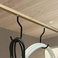 thumbnail image 3 of 10 Pack Standard Stainless Steel Bike Storage Hooks, 3 of 5