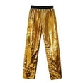 thumbnail image 3 of Bcfgryg Glitter Pants for Men's Party Dance Shiny Trouser Gold XXL, 3 of 3