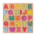 thumbnail image 1 of Rompecabezas del alfabeto de madera, coordinación mano-ojo, capacidad lógica, letras sin rebabas, números, rompecabezas del alfabeto de madera, juguetes para niños, 1 of 5