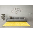 thumbnail image 3 of Ahgly Company Machine Washable Indoor Rectangle Persian Yellow Traditional Area Rugs, 2' x 4', 3 of 4