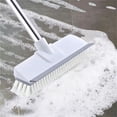 thumbnail image 5 of Long Handle Floor Scrub Brush,Stiff Bristle Grout Cleaner for Bathroom Tile,Heavy Duty Grime Remover for Shower & Kitchen, Ergonomic Cleaning Tool, 5 of 5