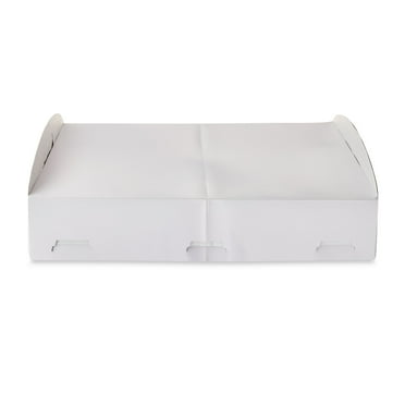 12.25" x 18" x 3.5" White Cupcake Tray, by Way To Celebrate