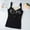 Black, variant on Gamivast Shapewear Camisole Tank Top for Women Built In Bra Lace Bust Wide Strap Seamless Compression Slimming Cami for Layering Everyday Outfit Wear Body Shaper