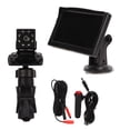 thumbnail image 3 of Monitor de 5 pulgadas para asiento de coche de bebé, pantalla HD, CC de 12 V, cámara trasera impermeable, grabadora para coche, camión, SUV, 3 of 14