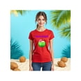 thumbnail image 1 of Playera Blusa De Palm Beach Surf Club – Vibra Tropical con Sabor a Coco Color Rojo Talla Grande Marca Emil SaEs, 1 of 4