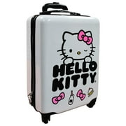 Hello Kitty Face - 18 Hard Sided w/4 Spinner Wheels Luggage