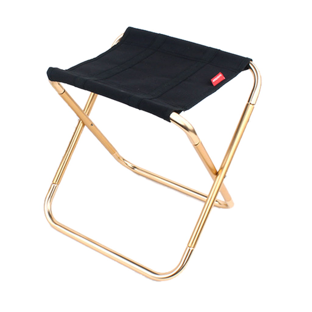 Portable Mini Outdoor Folding Chair Beach Fishing Stools BBQ Camping Picnic Seat 