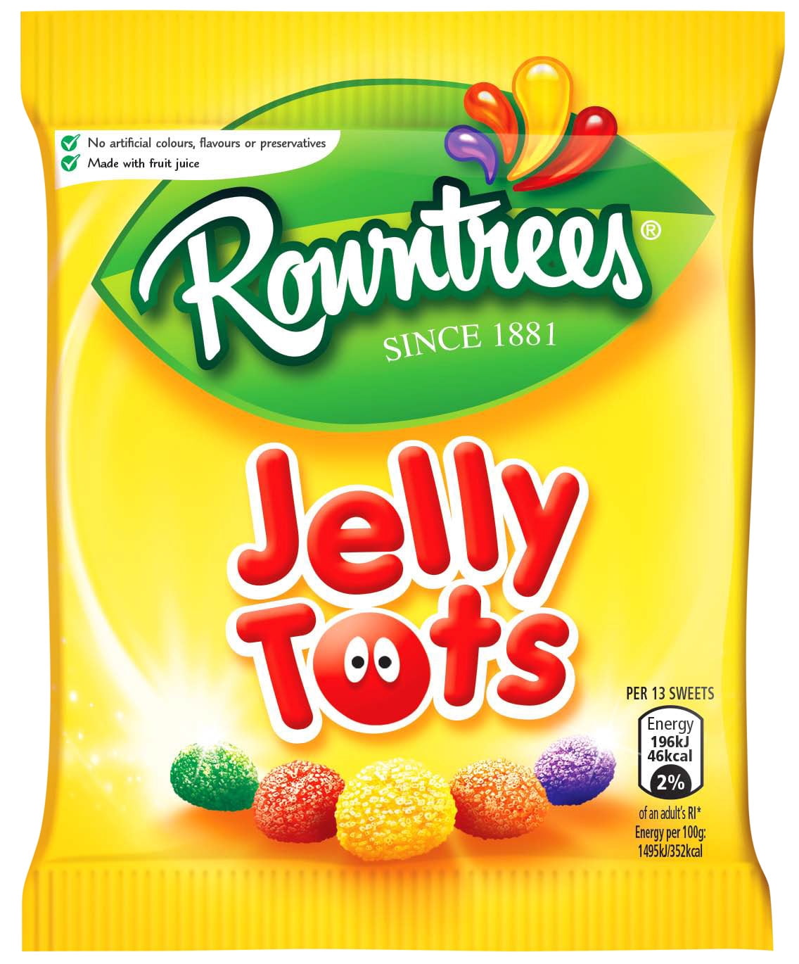 Nestlé Jelly Tots, Bags, 1.5oz (42g)
