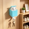 thumbnail image 6 of Cute Pop-up Lucky Cat Decorative Self-adhesive Hook, Punch-free Cartoon Wall Hanger For Keys, Hats And Small Accessories, Household Decor Hook, 6 of 6
