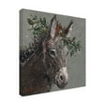 thumbnail image 3 of Trademark Fine Art Mary Miller Veazie Mary Beth The Christmas Donkey Canvas Wall Art - 14x14, 3 of 5