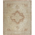 thumbnail image 6 of Nourison Essentials Indoor/Outdoor Distressed Beige Rust 6' x 9' Area Rug (6x9), 6 of 9