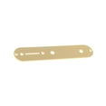 thumbnail image 1 of Metal Electric Guitar Control Plate for Telecaster Fender Tele Accs Screw 2 TL Tele Guitar Replacement Golden, 1 of 7
