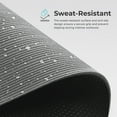 thumbnail image 4 of Sunny Health & Fitness Anti-Slip Dual Color Exercise Yoga Mat (Grey) - SF-EM02-GY, 4 of 8